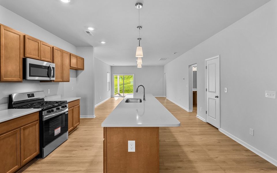 Furnished interior view inside a new home in Hanes Lake, Winston-Salem (Image 7). Furnished interior view inside a new home in Hanes Lake, Winston-Salem (Image 7).