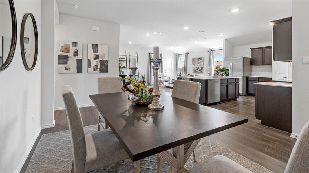 Furnished interior view inside a new home in Bel Air Village, Sherman (Image 22).