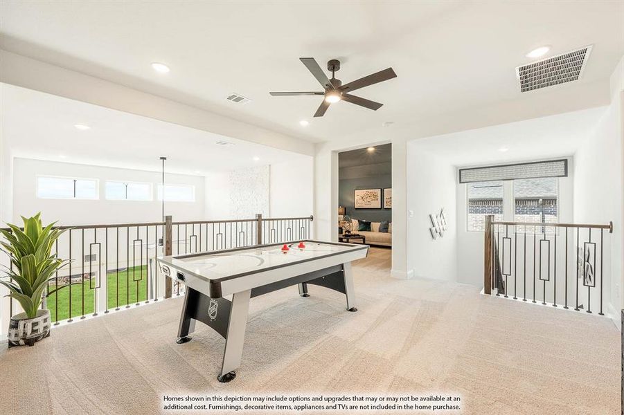 Furnished interior view inside a new home in Star Ranch, Godley (Image 3).