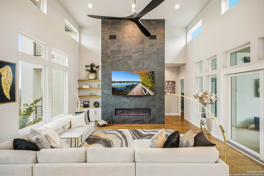 Furnished interior view inside a new home in , San Antonio (Image 60).