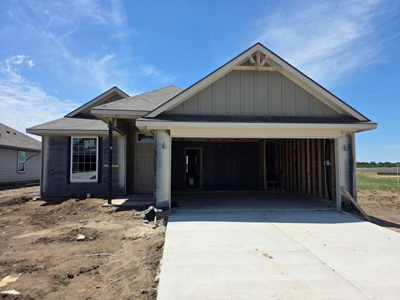 In-progress construction of a new home in , Brenham, TX (Image 9).
