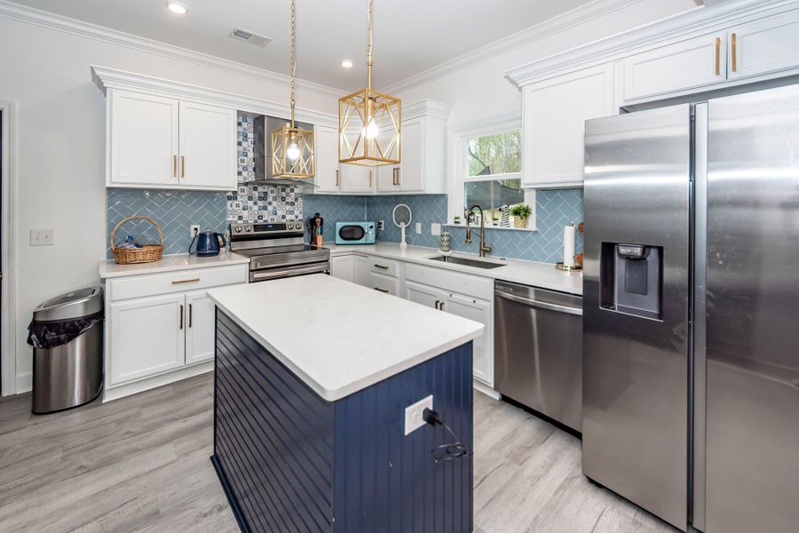 Furnished interior view inside a new home in , Summerville (Image 12).
