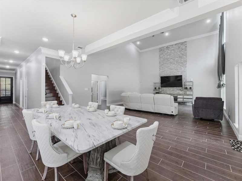 Furnished interior view inside a new home in , Edgewood (Image 6).