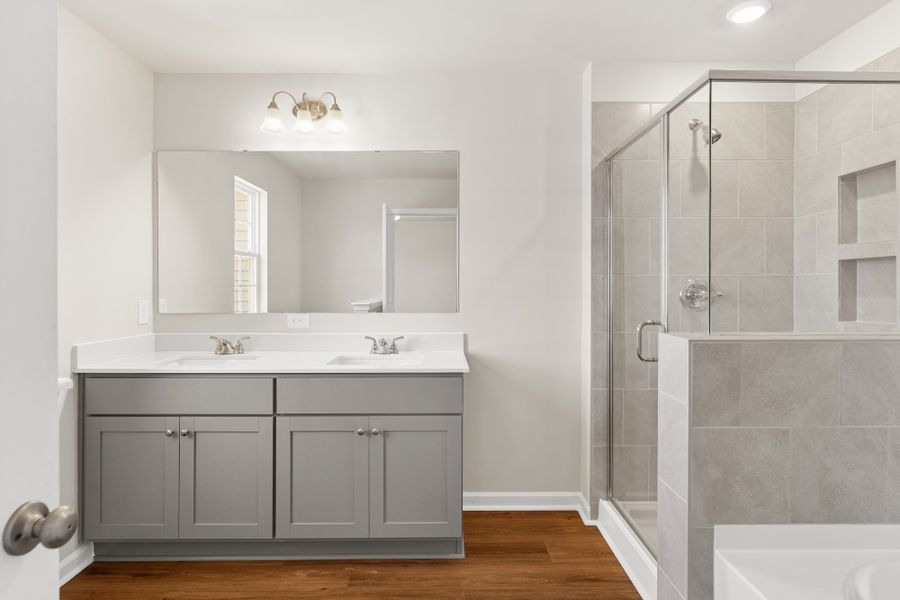 Furnished interior view inside a new home in Tucker Ridge, Pendleton (Image 8).