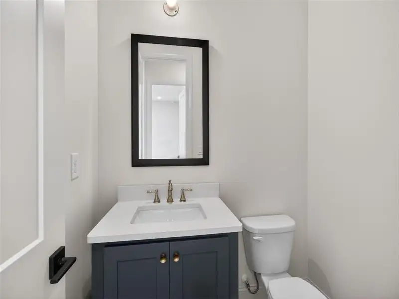 Furnished interior view inside a new home in , Suwanee (Image 16).