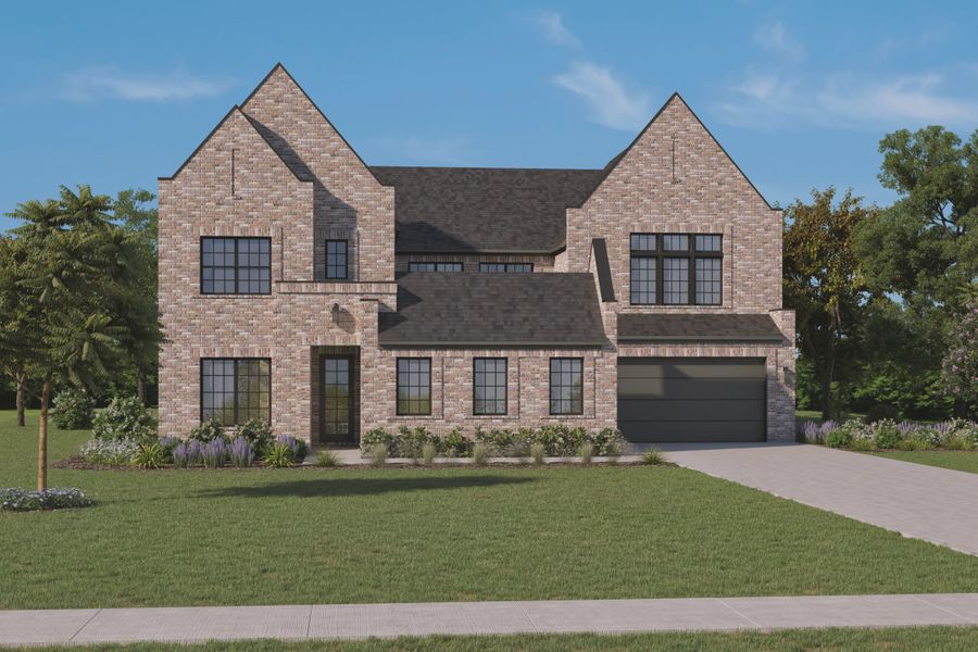 Representative exterior photo of a completed home built from the The Collin by Homebound in Mosaic, Prosper, TX (Image 3).
