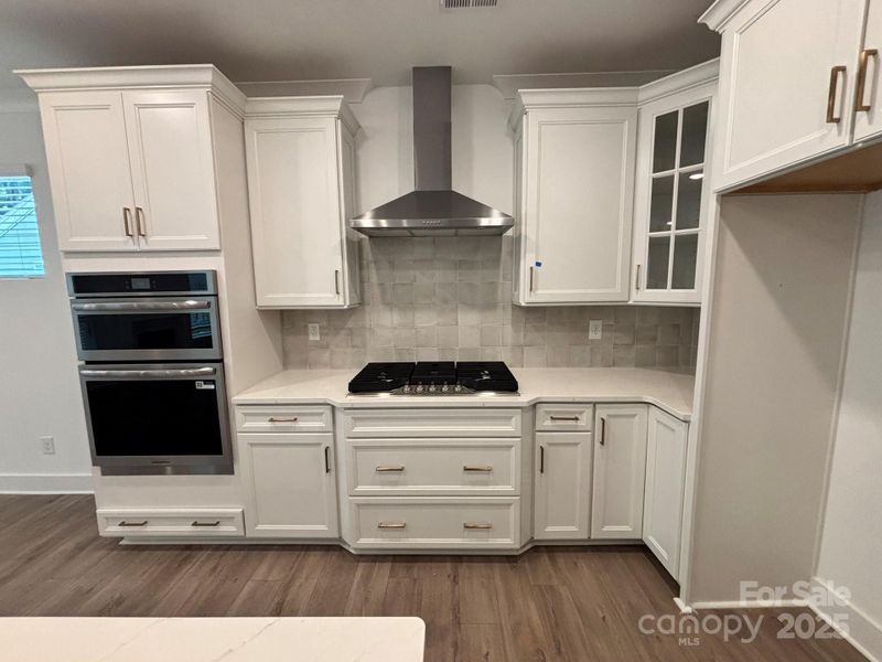 Actual photo of kitchen in homesite 36