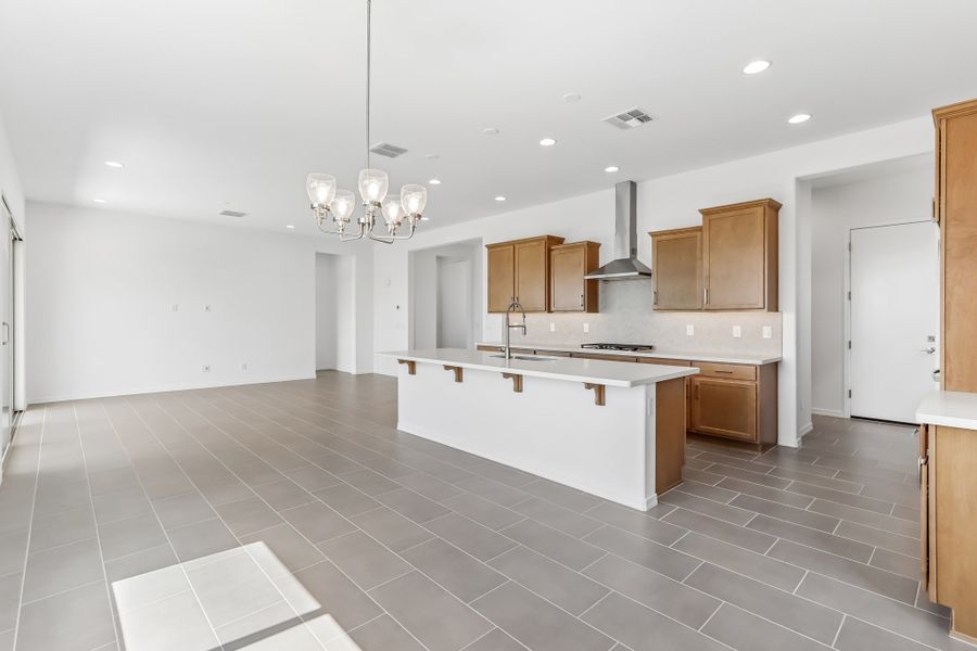 Furnished interior view inside a new home in Estrella, Goodyear (Image 8).