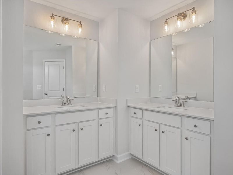 Furnished interior view inside a new home in Springvale, Fuquay Varina (Image 8).