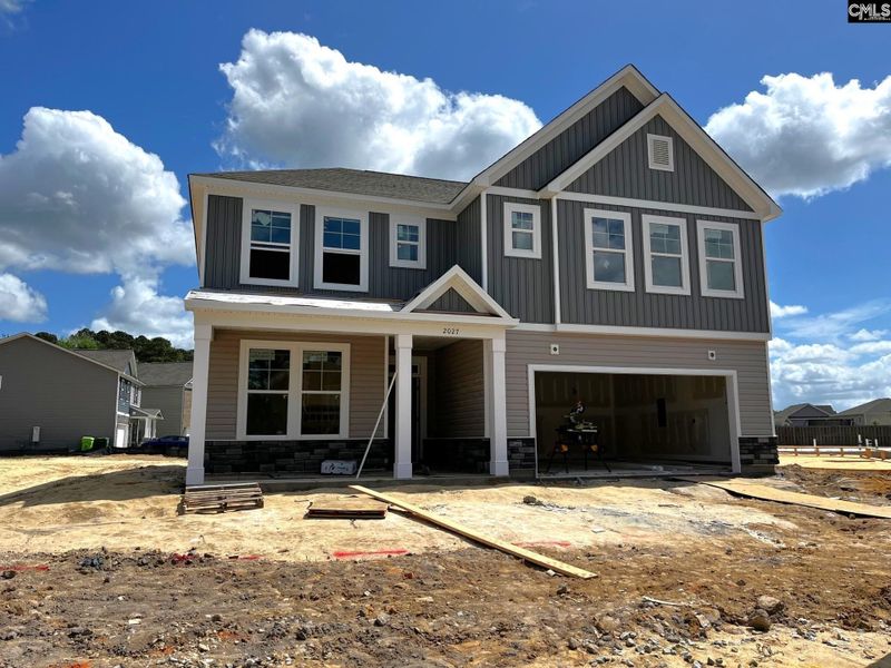 In-progress construction of a new home in Blythewood Farms, Blythewood, SC (Image 5).