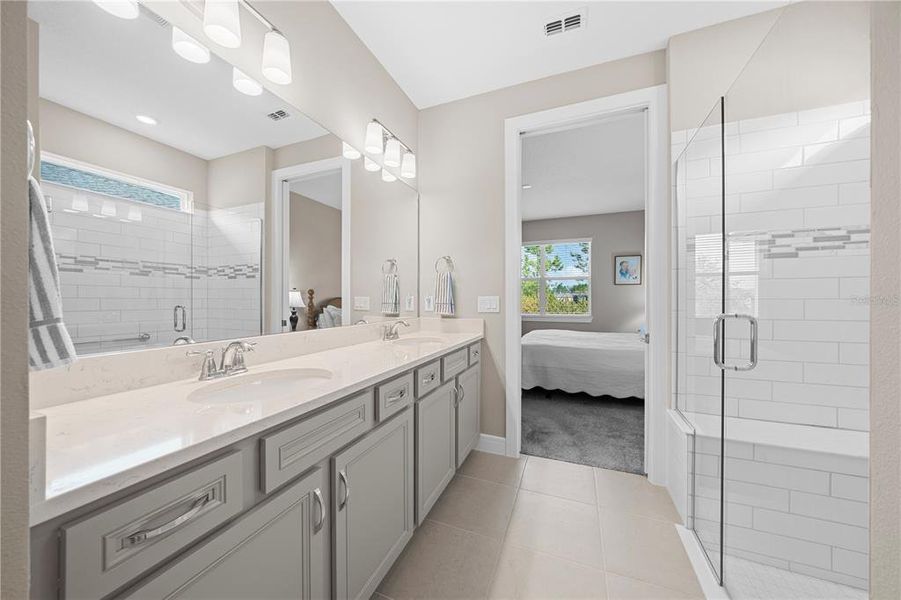 Furnished interior view inside a new home in , Ocala (Image 16).