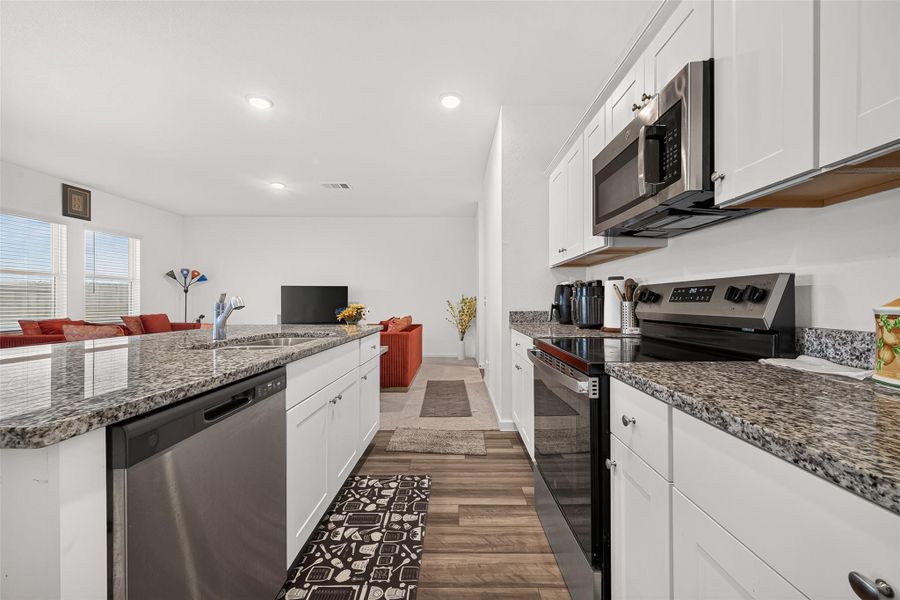 Furnished interior view inside a new home in Vacek Pointe, Richmond (Image 5).