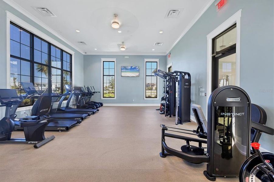 Furnished interior view inside a new home in Sweetwater at Lakewood Ranch, Bradenton (Image 15).