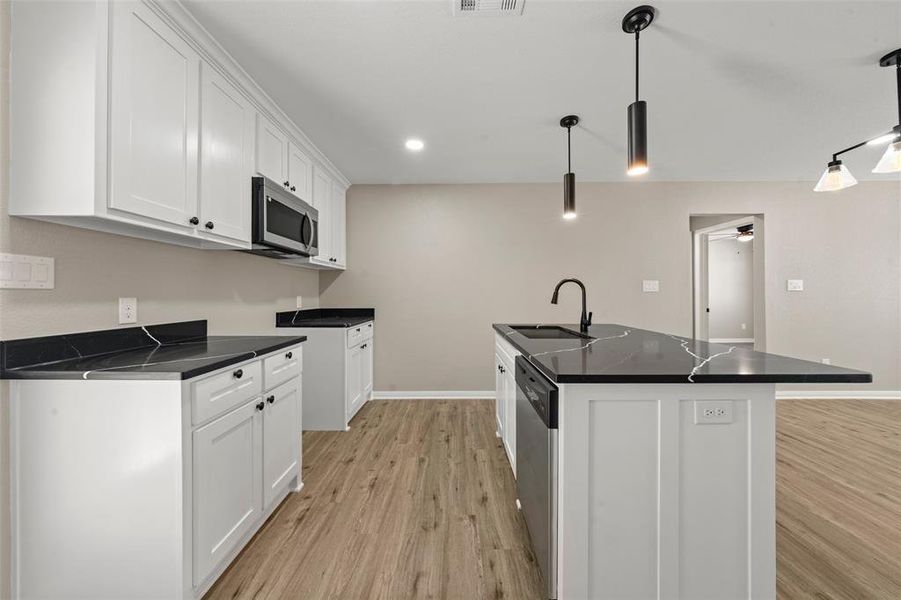 Furnished interior view inside a new home in , Waco (Image 9).