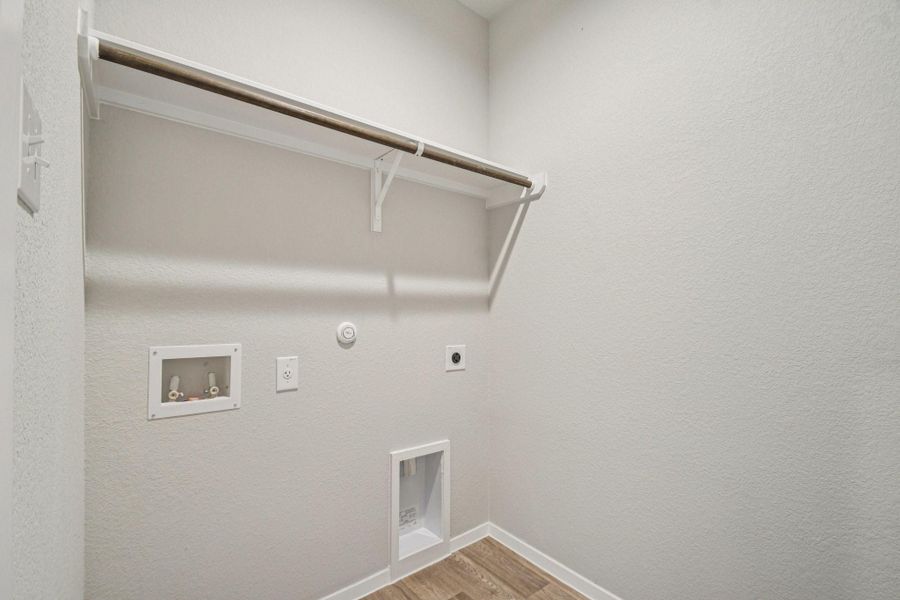 mudroom off garage Representative photo