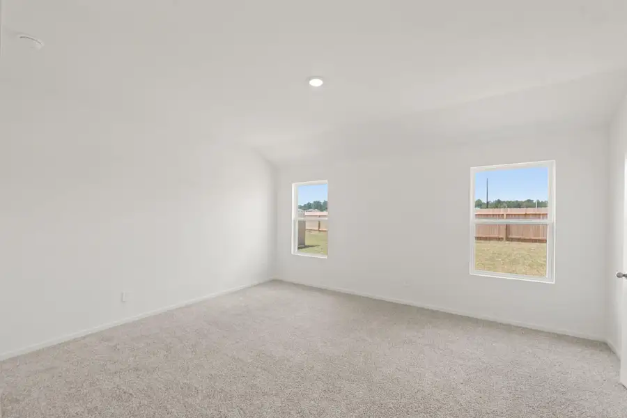Spacious, unfurnished interior of a new home in Harrington Trails at The Canopies, Splendora (Image 12). Spacious, unfurnished interior of a new home in Harrington Trails at The Canopies, Splendora (Image 12).