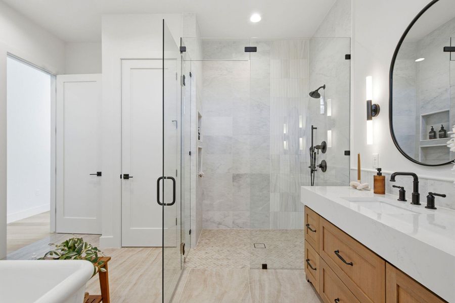Furnished interior view inside a new home in , Austin (Image 16).