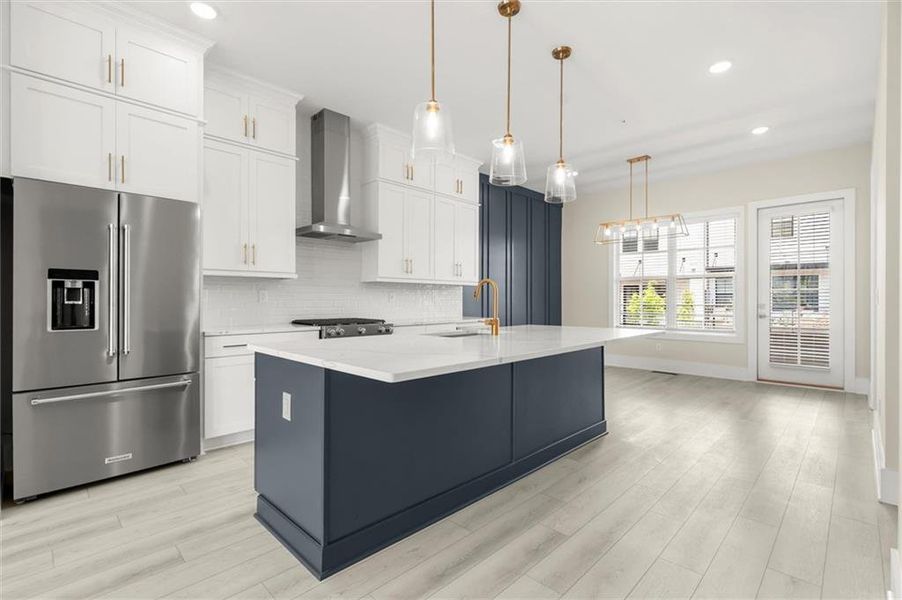 Furnished interior view inside a new home in The Gathering – Alpharetta, Alpharetta (Image 8).