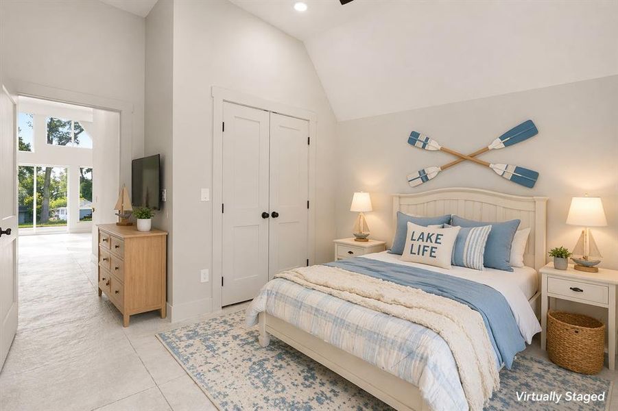 Furnished interior view inside a new home in , Mineola (Image 11).
