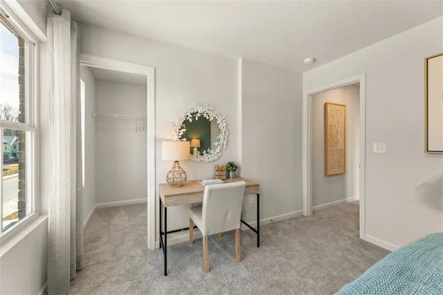 Furnished interior view inside a new home in , Lawrenceville (Image 17). Furnished interior view inside a new home in , Lawrenceville (Image 17).