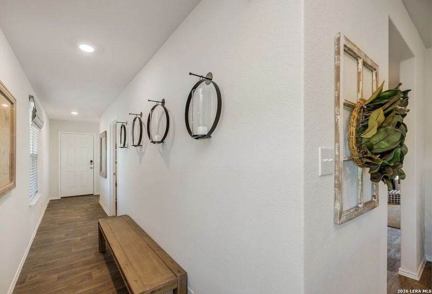 Furnished interior view inside a new home in , Converse (Image 16).