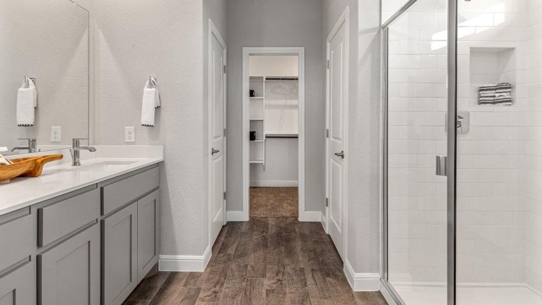 Furnished interior view inside a new home in Morningstar, Fort Worth (Image 26).