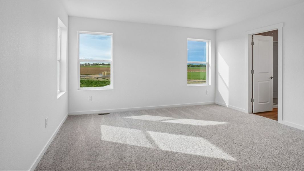 Furnished interior view inside a new home in Granary, Johnstown (Image 27).