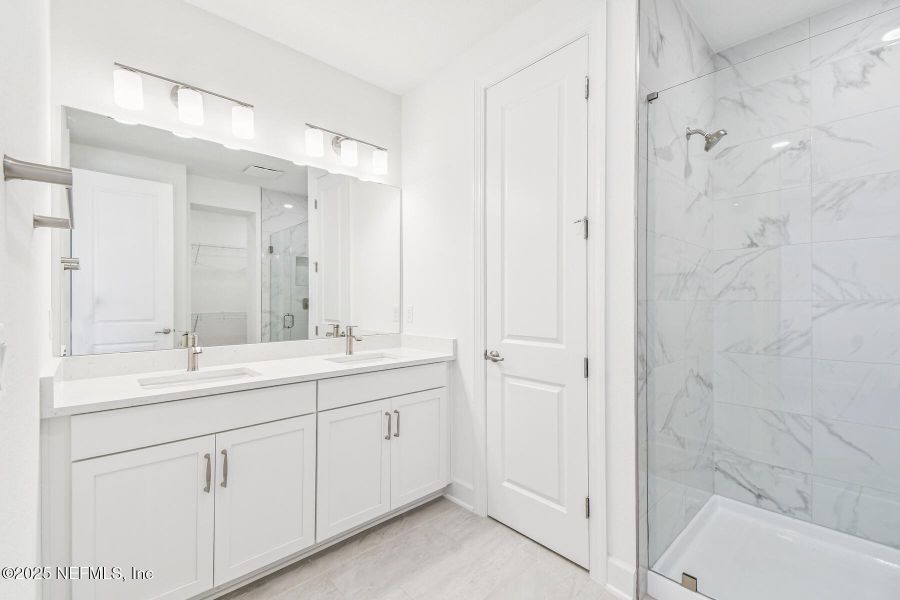 Furnished interior view inside a new home in Seven Pines 24' Rear Entry Townhomes, Jacksonville (Image 5).