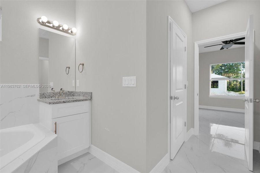 Furnished interior view inside a new home in , Lehigh Acres (Image 10).