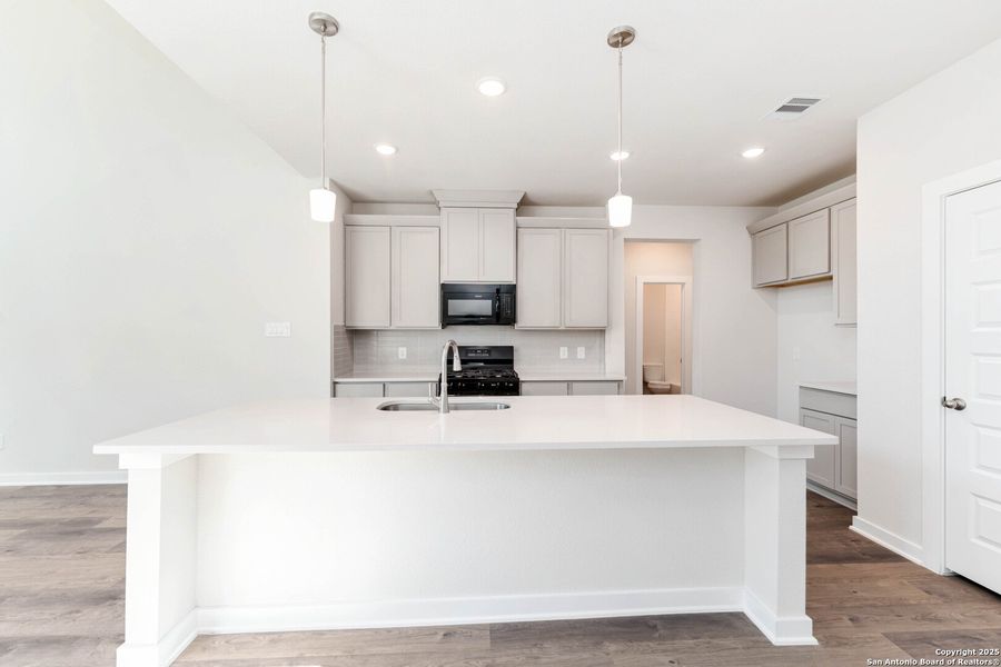 Furnished interior view inside a new home in Katzer Ranch, Converse (Image 10). Furnished interior view inside a new home in Katzer Ranch, Converse (Image 10).