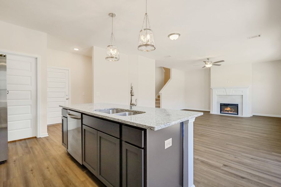 Representative furnished interior of a home built from the The Bagley by RTS Homes in Grand Reserve, Hinesville (Image 9).