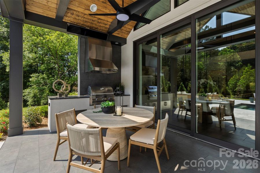 Exterior details and patio area of a home in , Charlotte (Image 20). Exterior details and patio area of a home in , Charlotte (Image 20).