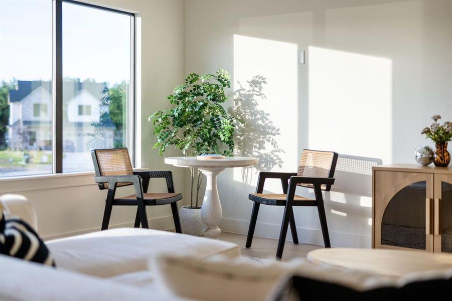 Furnished interior view inside a new home in Dove Station, Grapevine (Image 25).