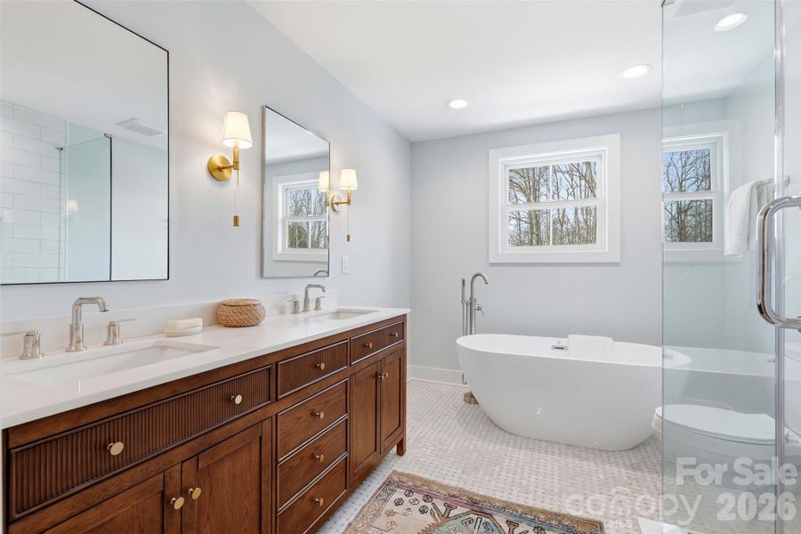 Furnished interior view inside a new home in , Lincolnton (Image 13).