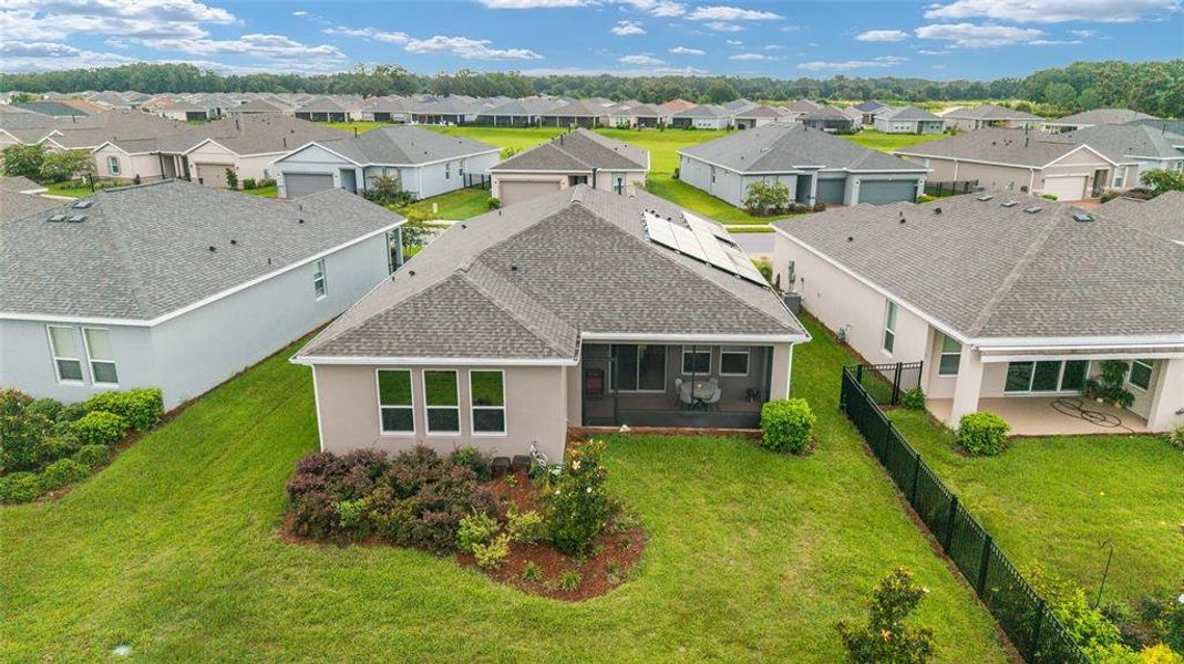 Front exterior of a new home in Ocala Preserve, Ocala, FL, highlighting curb appeal (Image 27).