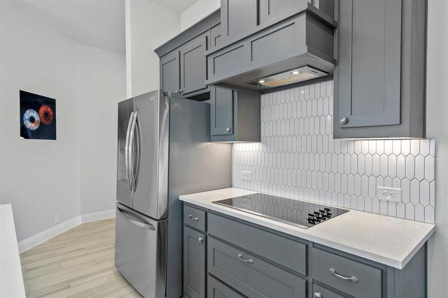 Furnished interior view inside a new home in The Grove, Midlothian (Image 6).