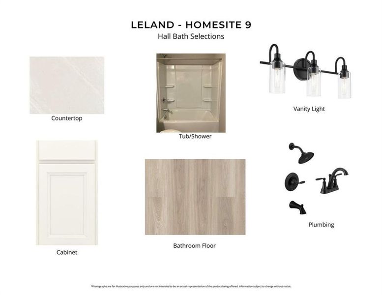 Sample of building materials used in homes in Veranda Manor, Kennesaw (Image 4).