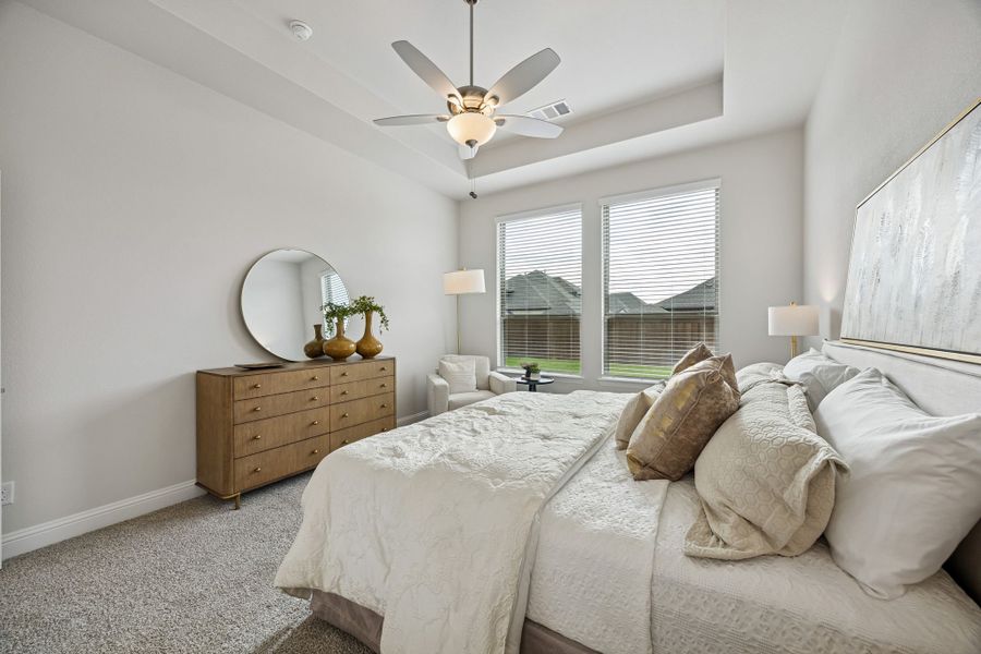 Furnished interior view inside a new home in Las Lomas, Forney (Image 14).