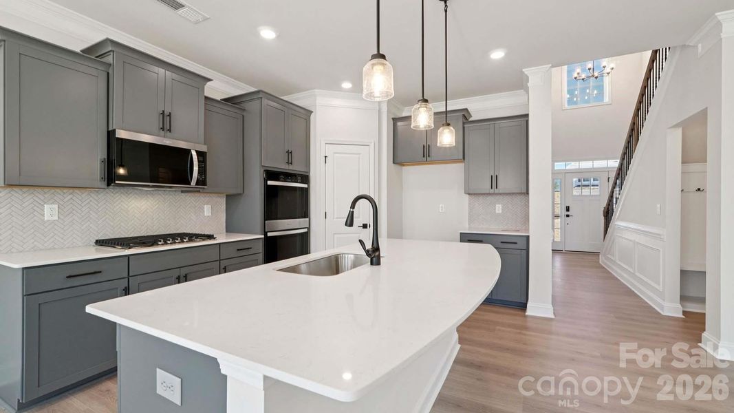 Furnished interior view inside a new home in Sylvan Creek, Denver (Image 4).
