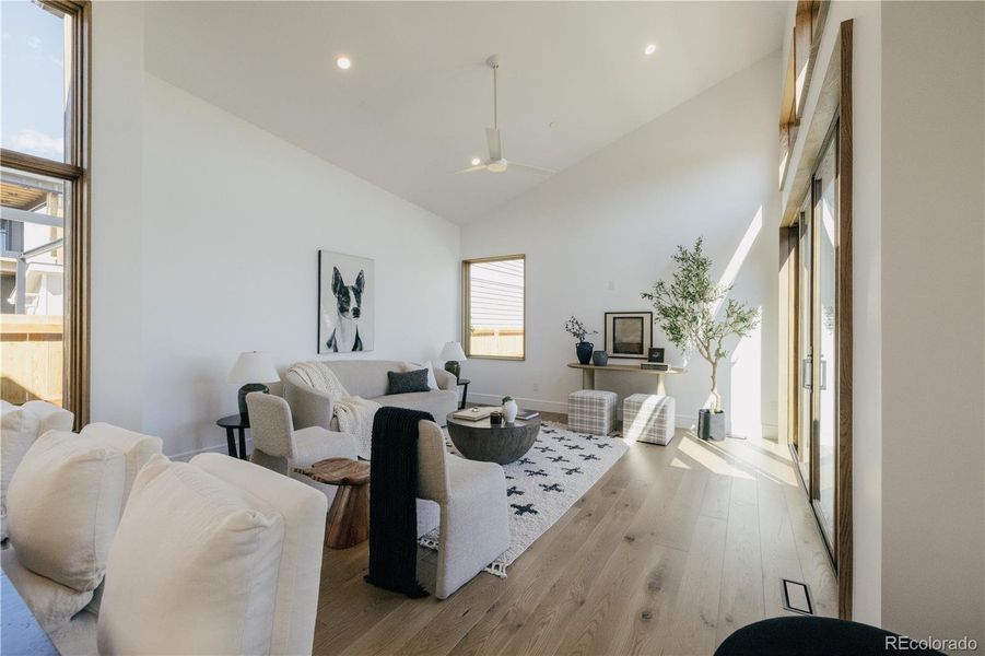 Furnished interior view inside a new home in , Superior (Image 35).