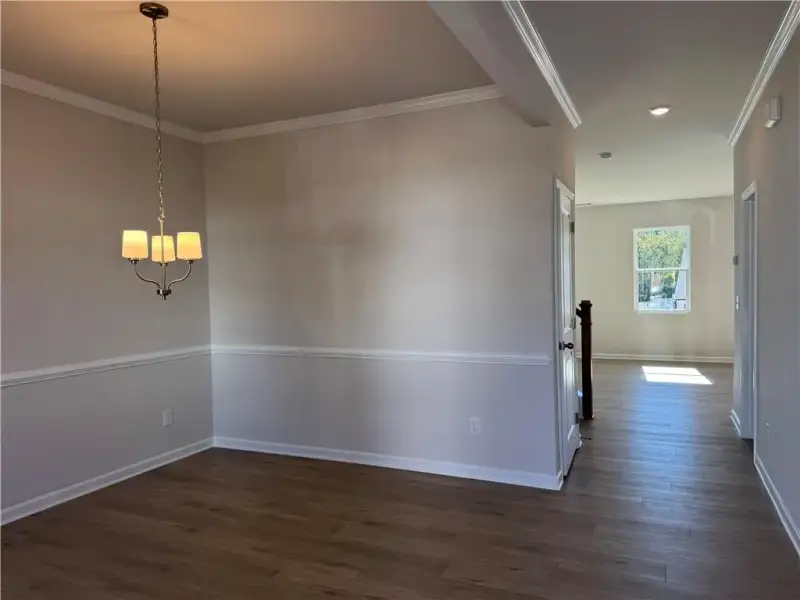 Spacious, unfurnished interior of a new home in The Reserve at Willow Oaks, Canton (Image 8).