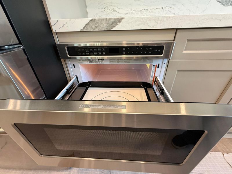 Interior of Microwave Drawer