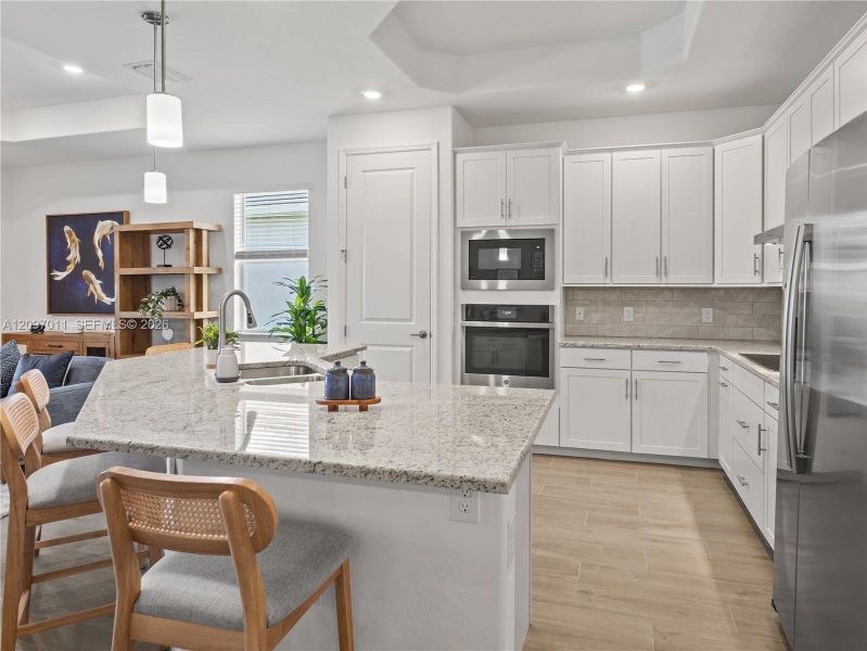 Furnished interior view inside a new home in , Punta Gorda (Image 41).