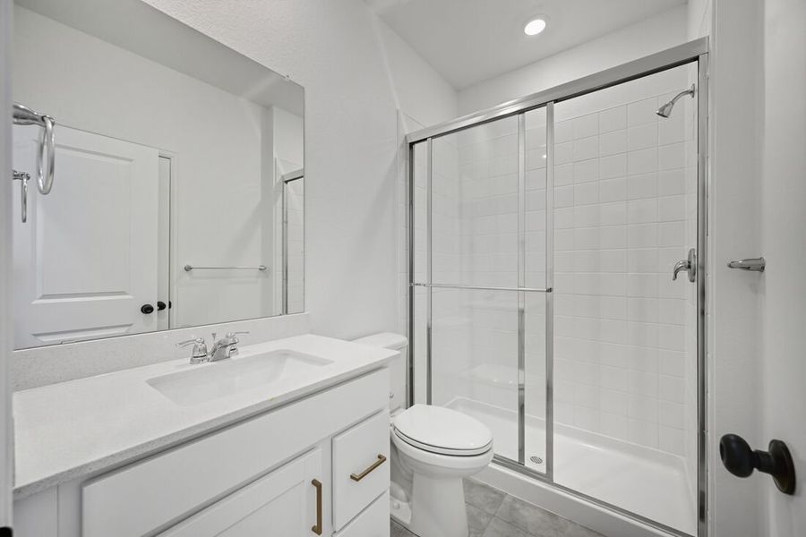 Furnished interior view inside a new home in Macanta, Castle Rock (Image 7).