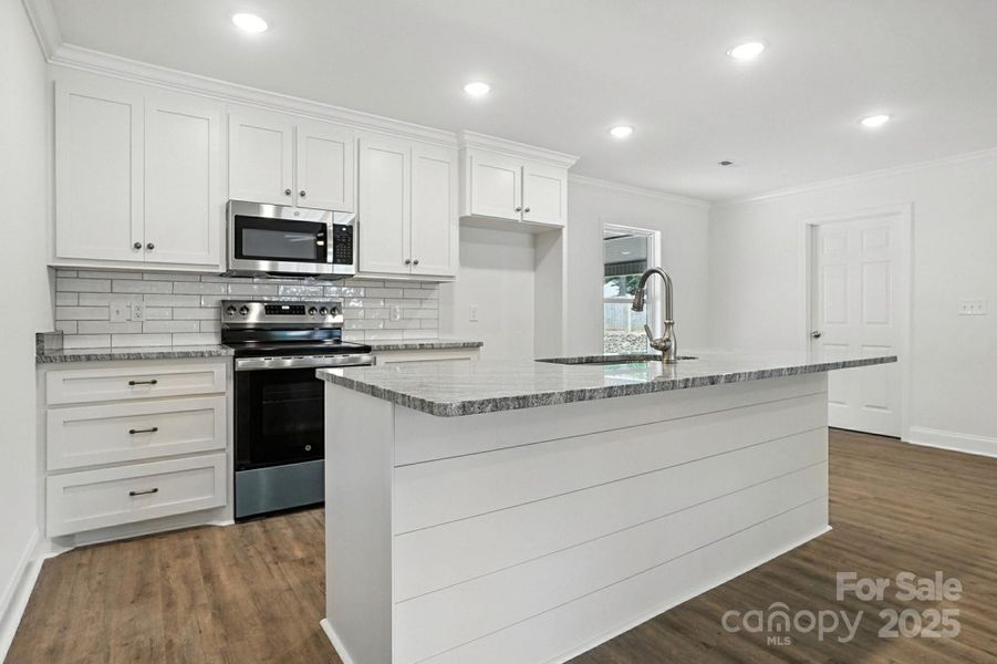 Furnished interior view inside a new home in , York (Image 7).