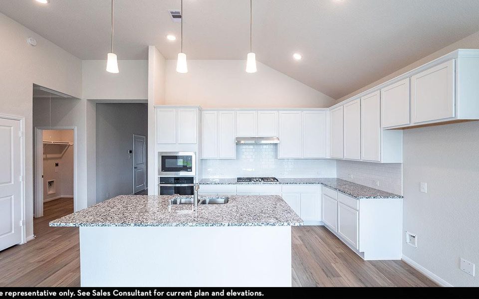 Furnished interior view inside a new home in Bay Creek, Baytown (Image 3).