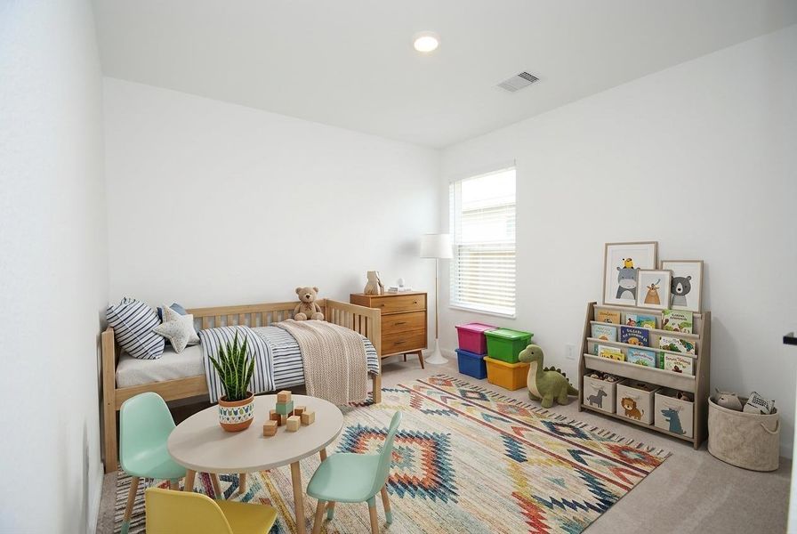 Furnished interior view inside a new home in Wharton Lakes, Wharton (Image 19).