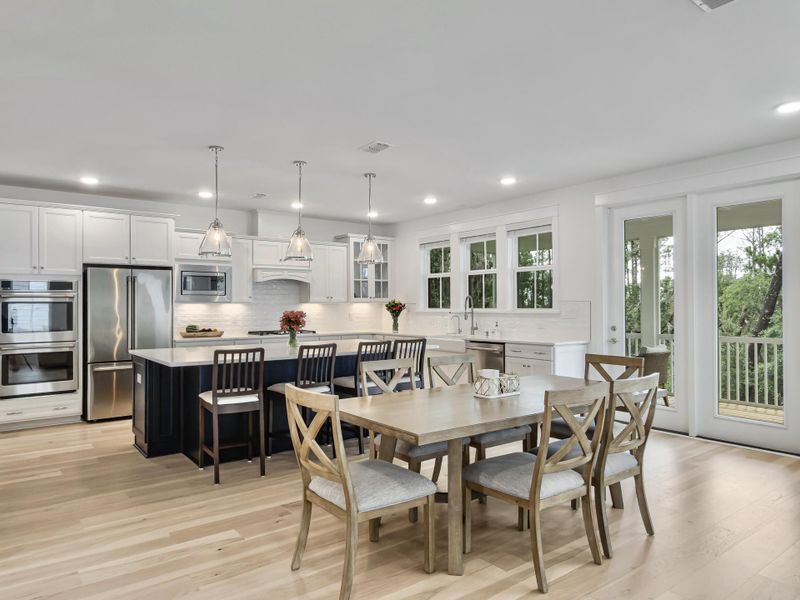 Furnished interior view inside a new home in Liberty Hill Farm, Mount Pleasant (Image 14).
