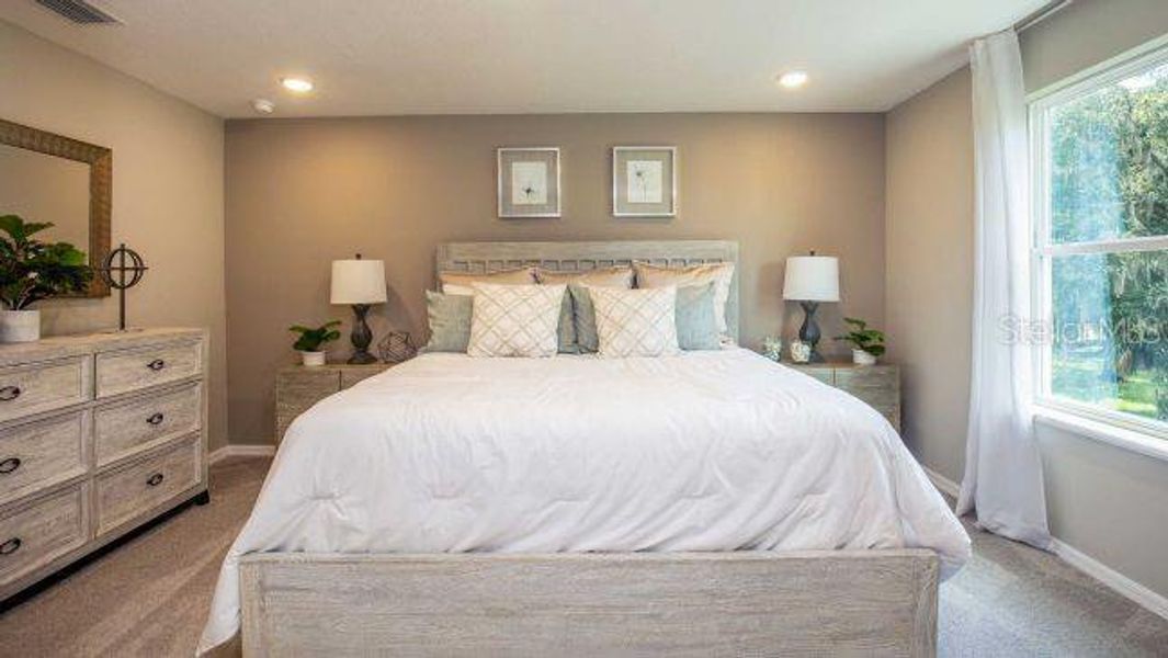 Furnished interior view inside a new home in , Lakeland (Image 11).