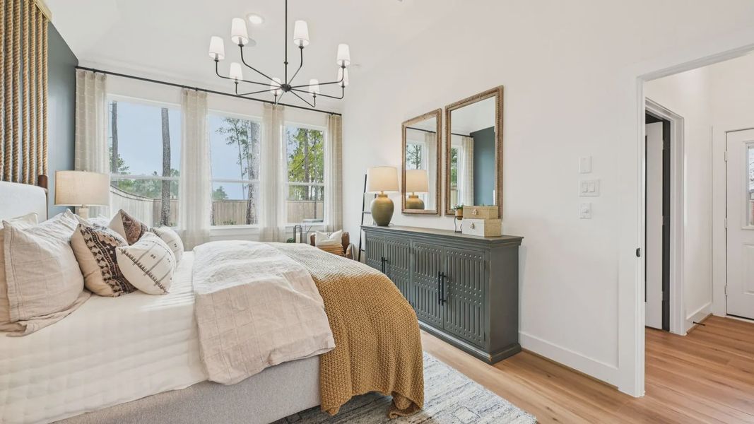 Representative furnished interior of a home built from the Tanlay by Chesmar Homes in Kresston Chateau, Montgomery (Image 17). Representative furnished interior of a home built from the Tanlay by Chesmar Homes in Kresston Chateau, Montgomery (Image 17).